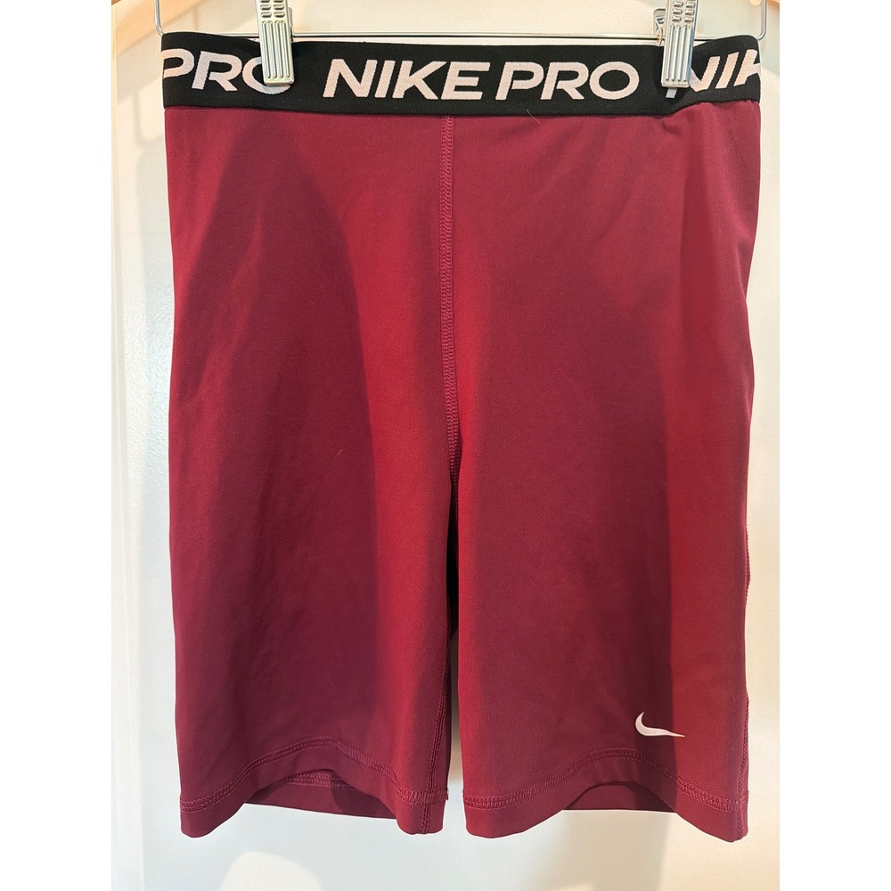Nike Pro 365 Womens 7 Inch Training Shorts Burgundy DA0481-638 Size M